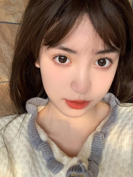 <月抛中直径>Lillilly-雾面奶咖14.2mm【月抛0-1000度 含525/575】【缺货度数】 商品图4