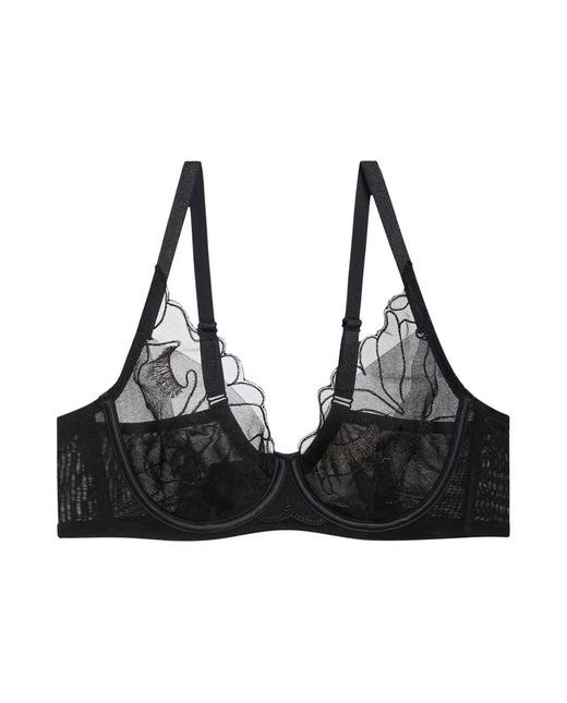 5F AIMER 爱慕22SS流线4/4薄杯大胸薄杯文胸 商品图2