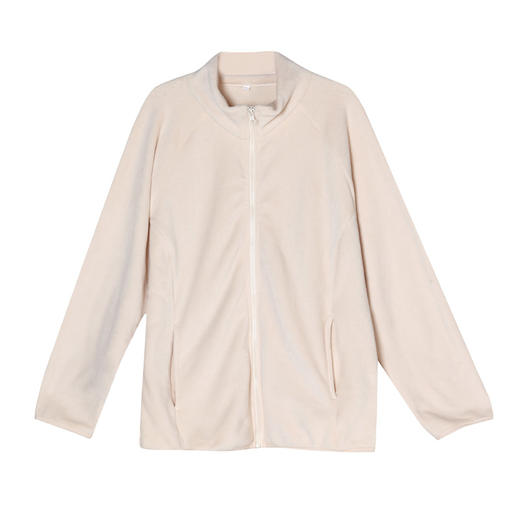 都市丽人舒适外出女士摇粒绒单件上衣双面摇粒绒厚家居服单件上衣睡衣LH27A7 商品图3