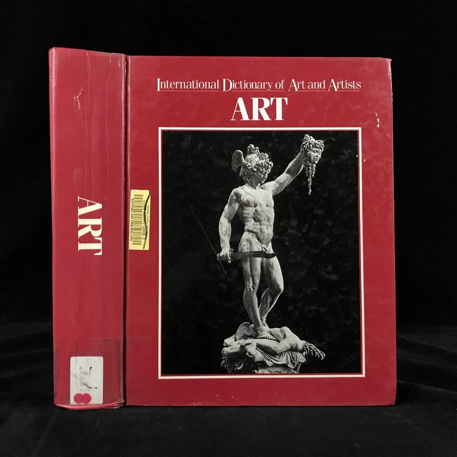 艺术与艺术家国际辞典 数百幅插图 精装16开