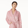 都市丽人轻松浴室女士法兰绒单件袍双面法兰绒厚家居服单件袍睡衣LH27A4 商品缩略图0