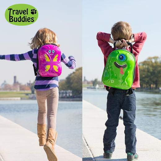 美国 travelbuddies儿童时尚旅行背包幼儿园书包外出包13寸 商品图3
