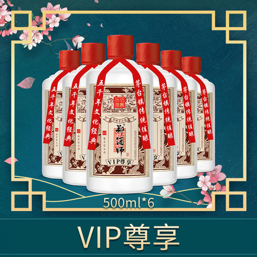 郑酒师vip尊享整件装500mlx6 商品图2
