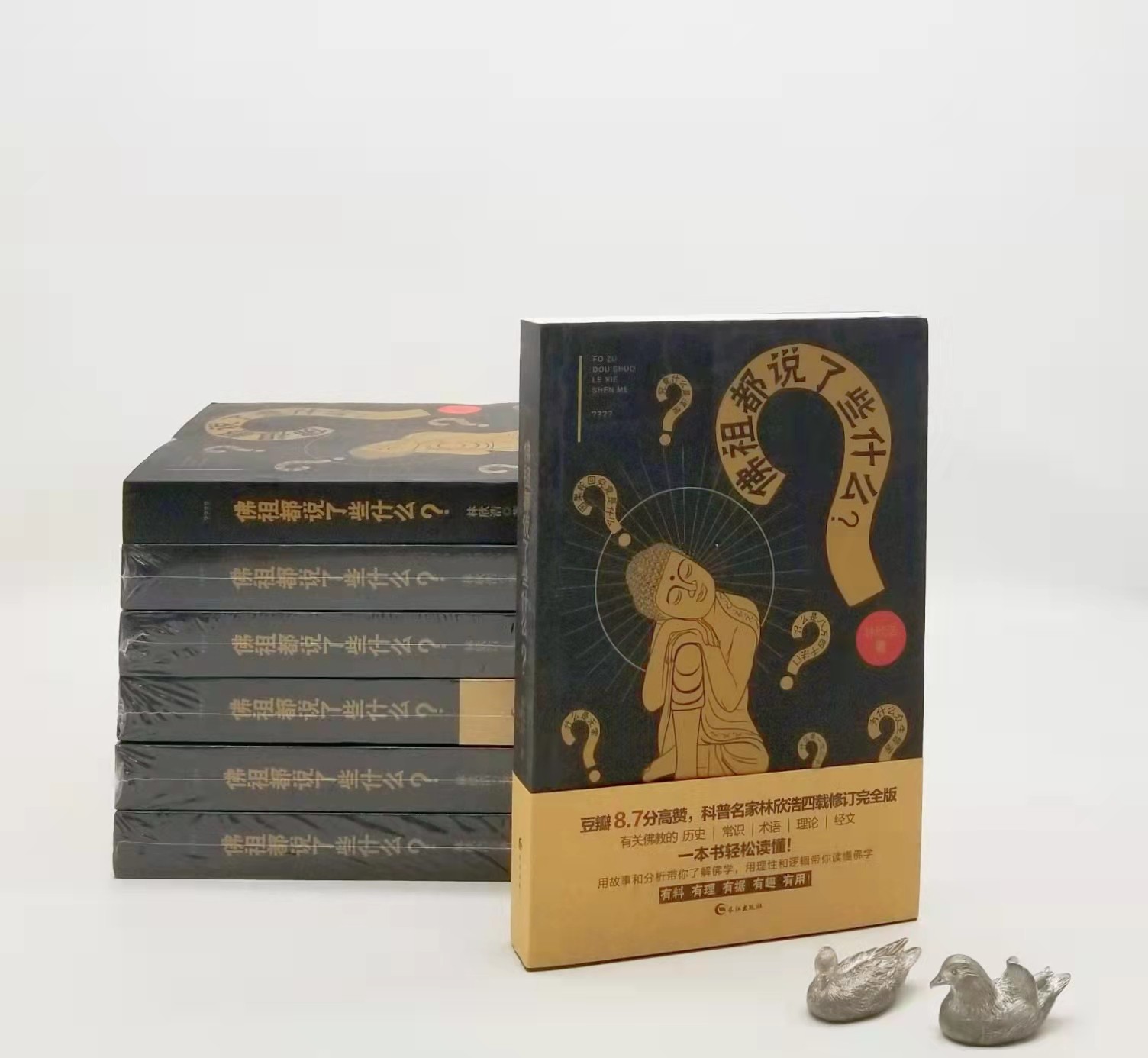 《佛祖都说了什么？》，平装，小16开，林欣浩著，长江出版社2018年版，444页，定价58，售价23元。品相95成。

本书用轻松易懂的写法，介绍了汉传佛教的历史。六道轮回是否存在？罗汉和菩萨谁的级别