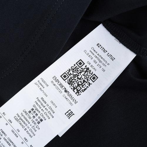 EmporioArmani/安普里奥阿玛尼圆领棉质男士短袖T恤6Z1TN71JTUZ 商品图19