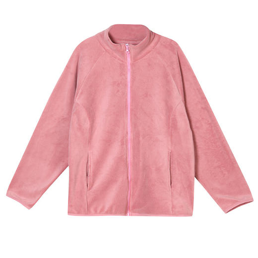 都市丽人舒适外出女士摇粒绒单件上衣双面摇粒绒厚家居服单件上衣睡衣LH27A7 商品图6