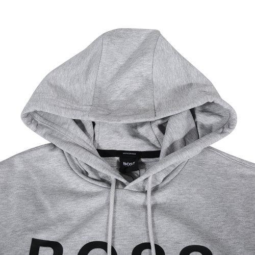 HUGOBOSS/雨果博斯 男卫衣 男士LOGO图案棉质连帽长袖卫衣运动衫 50432386 商品图2