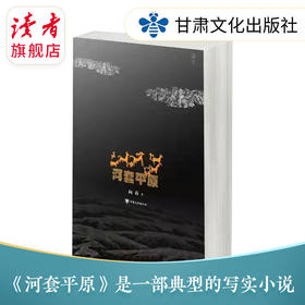《河套平原》 写实小说 向春/著 甘肃文化出版社
