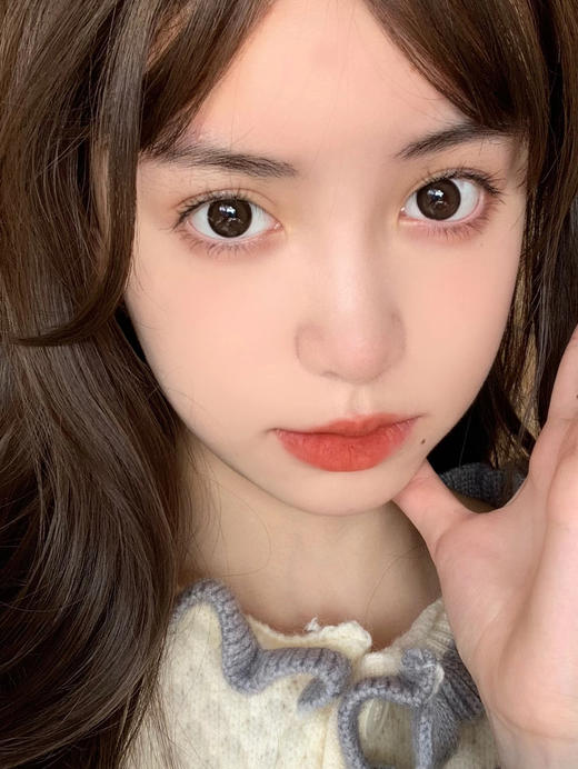 <月抛中直径>Lillilly-雾面奶咖14.2mm【月抛0-1000度 含525/575】【缺货度数】 商品图3