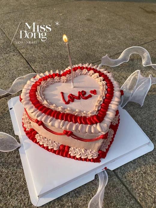 爱心蛋糕 商品图0