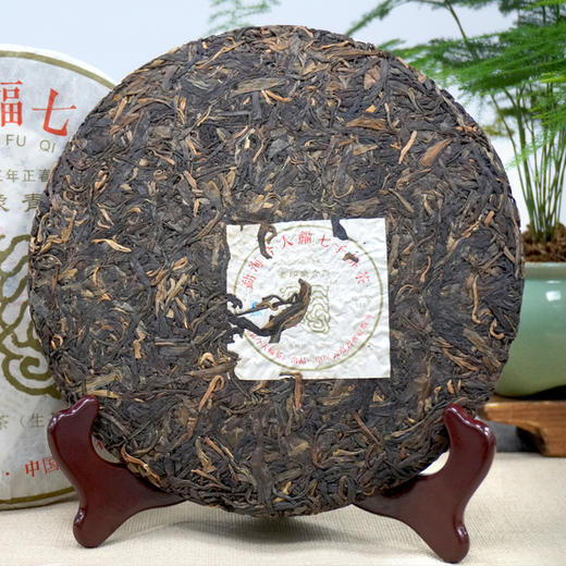 2013年正春今大福金印象青饼普洱茶生茶 今大福高等级生茶系列 干仓真品经典茶 商品图6