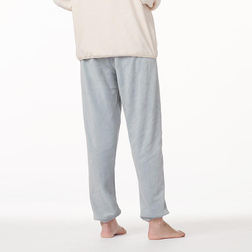 都市丽人舒适外出女士纯色家居裤双面摇粒绒厚家居服单条裤睡衣LH28A2 商品图5