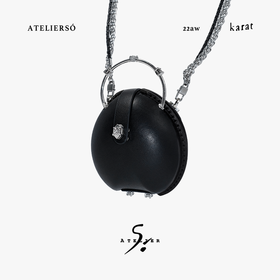 ATELIERSO 22AW克拉系列 假宝石提手蛋型包