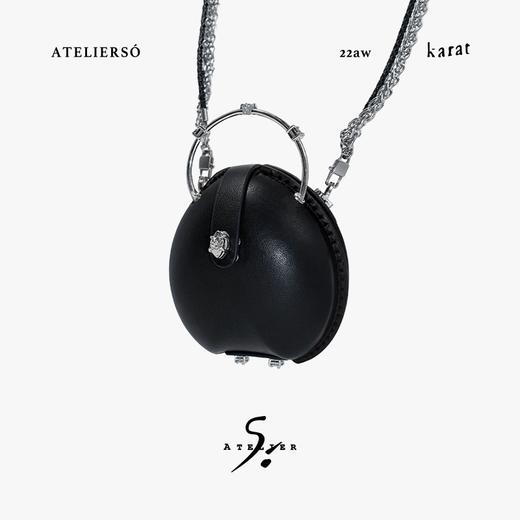 ATELIERSO 22AW克拉系列 假宝石提手蛋型包 商品图0