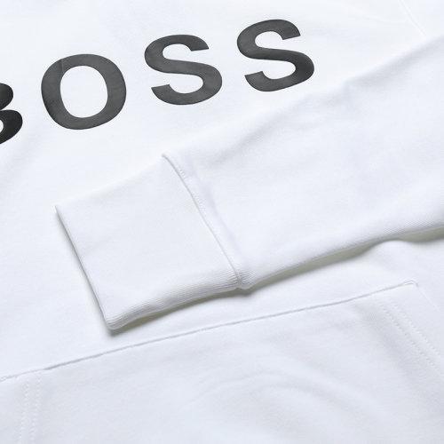 HUGOBOSS/雨果博斯 男卫衣 男士LOGO图案棉质连帽长袖卫衣运动衫 50432386 商品图9