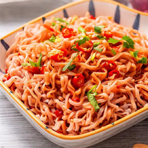 【荞麦方便面•慢碳水】低钠非油炸 粗粮面 商品图0