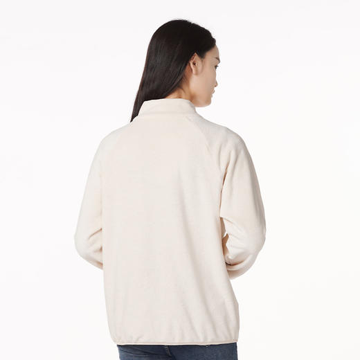 都市丽人舒适外出女士摇粒绒单件上衣双面摇粒绒厚家居服单件上衣睡衣LH27A7 商品图2