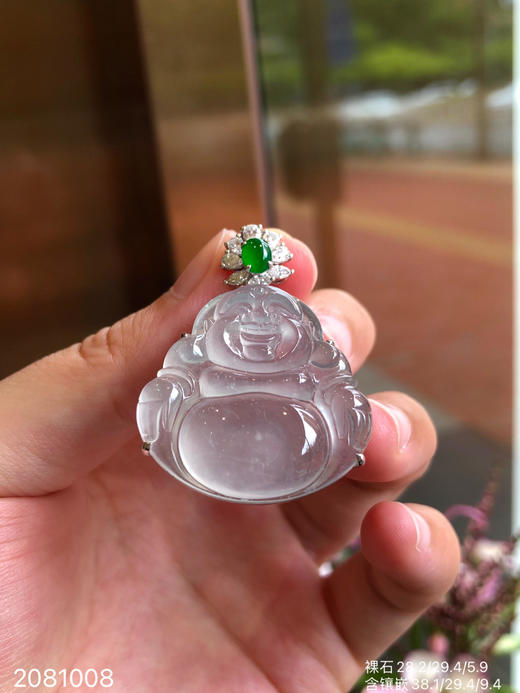 2081008，玻璃佛公吊坠，82999 商品图2