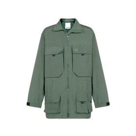 KENZO/高田贤三 男士大衣 男士棉/粘胶纤维超大版工装大衣外套 5OU305 1NA