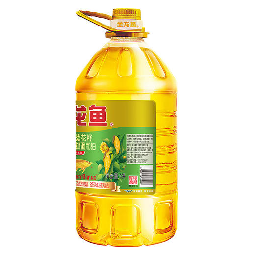 金龙鱼非转基因玉米葵花籽调和油5L 商品图1