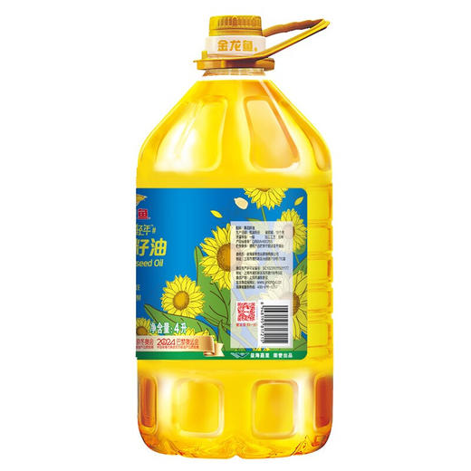 金龙鱼葵花籽油4L 商品图2