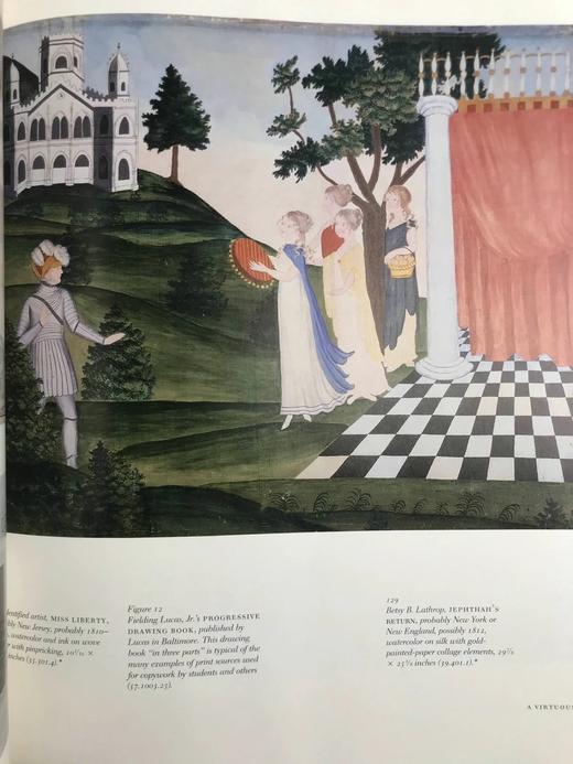 美国民间艺术珍品图集 182幅彩色插图 精装大16开 商品图10