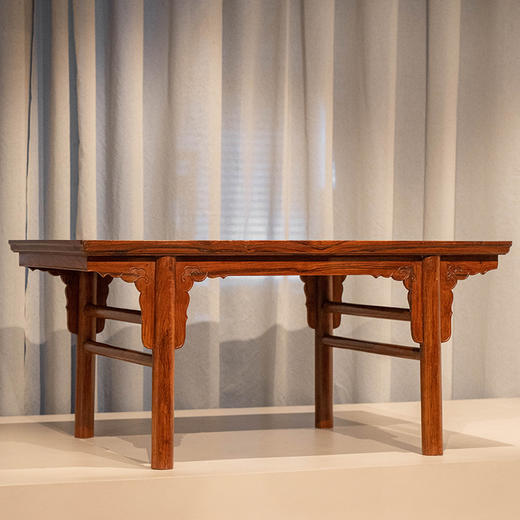 红木夹头榫云纹炕案 商品图4