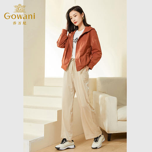 乔万尼春装新款外套女款港风小个子收腰减龄EF3B833 商品图3