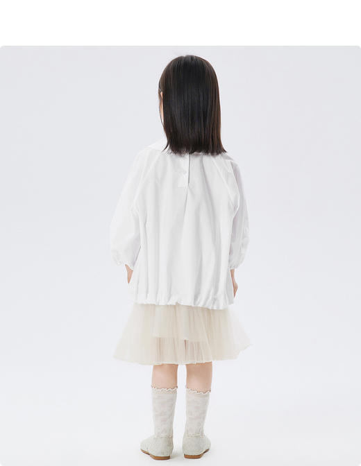 江南布衣童  22年秋款 全棉宽松衬衫  1M7210160 商品图8