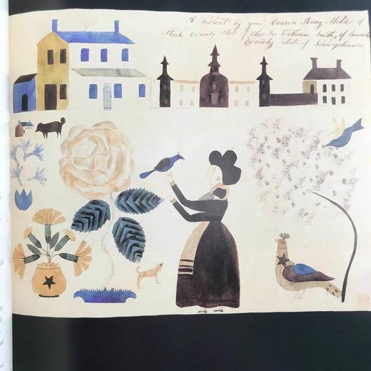 美国民间艺术珍品图集 182幅彩色插图 精装大16开 商品图6