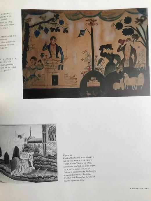 美国民间艺术珍品图集 182幅彩色插图 精装大16开 商品图8