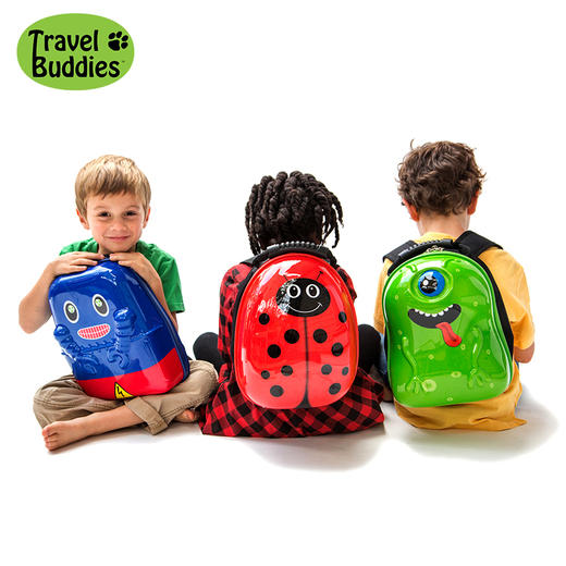 美国 travelbuddies儿童时尚旅行背包幼儿园书包外出包13寸 商品图0