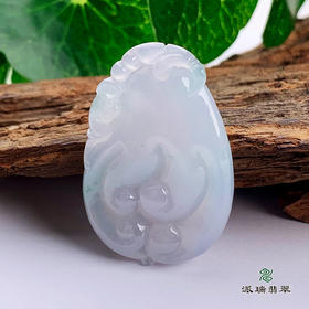 派瑞翡翠 翡翠佛手 糯种 飘花