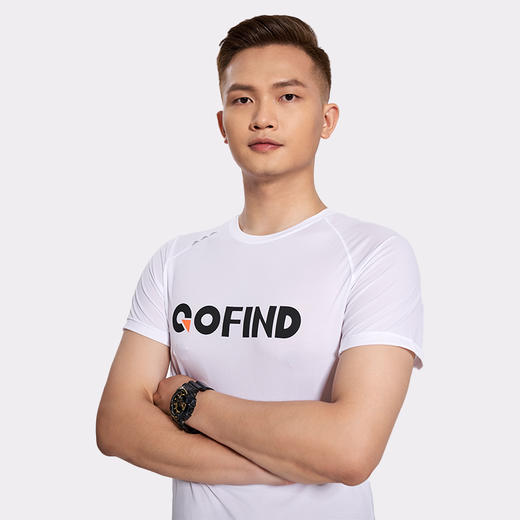 果凡云感科技男士裸感亲肤速干跑步运动T恤 商品图9