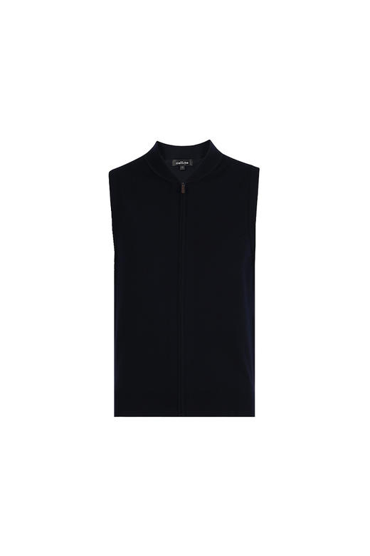 callisto两色可选超细双面羊毛开衫马甲  FQVST012C 商品图3