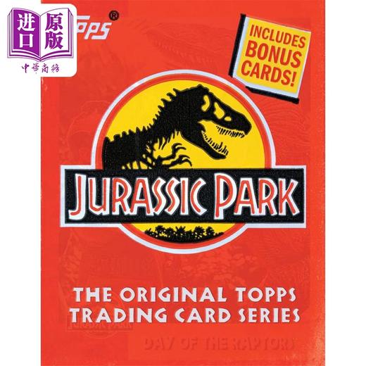 【中商原版】Jurassic Park 进口艺术 侏罗纪公园：原创 TOPPS 交易卡系列 商品图0