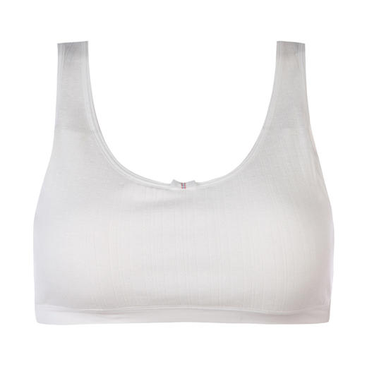 都市丽人少女三步优选成长一阶无尺码内衣提花超薄夹棉杯少女文胸无排扣无钢圈BB26A3 商品图4