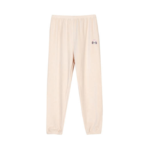 都市丽人舒适外出女士纯色家居裤双面摇粒绒厚家居服单条裤睡衣LH28A2 商品图7