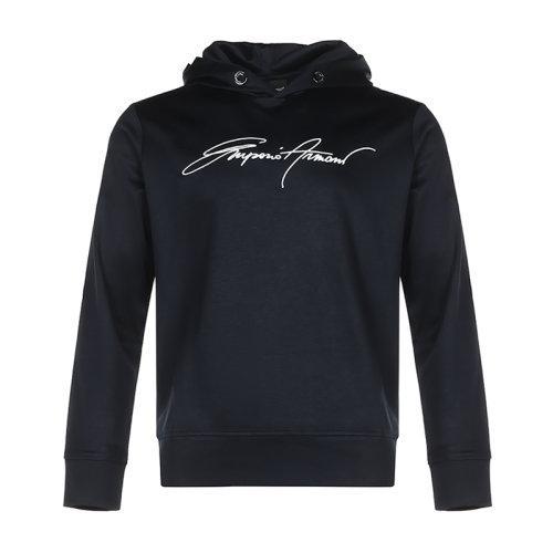 Emporio Armani/安普里奥阿玛尼 男卫衣 男士粘胶纤维连帽长袖卫衣运动衫 6H1MC2 1JSGZ 商品图0