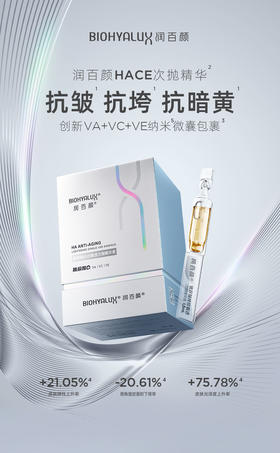 润百颜HACE玻尿酸抚纹靓透次抛原液（1.5ml×30）