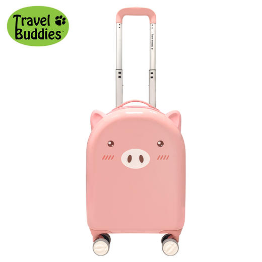 美国travel buddies儿童拉杆箱宝宝可坐可骑登机万向轮静音行李箱18寸 商品图3