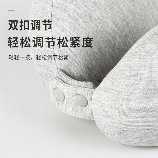 【送眼罩+耳塞！】颈椎护颈枕 汽车颈枕 午休枕 飞机旅行枕头 商品图3