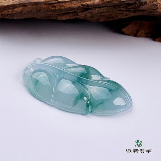 派瑞翡翠 翡翠挂件 糯种 飘花 商品图3