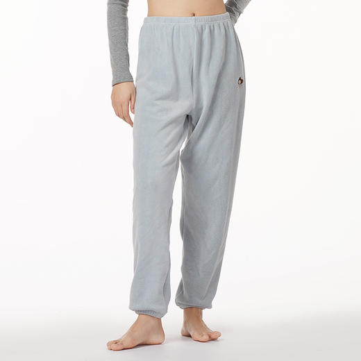 都市丽人舒适外出女士纯色家居裤双面摇粒绒厚家居服单条裤睡衣LH28A2 商品图0