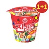 【1+1】오뚜기 진라면매운맛컵소65g 商品缩略图0