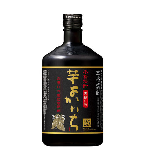 原装进口 烧酒 宝酒造黑标优佳一甘薯烧酒大麦烧酒720ml LFYC 商品图2