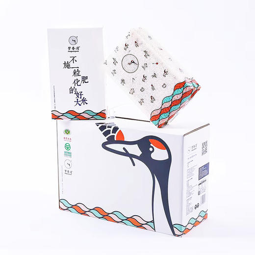 【严格有机作物规范】东北丹顶鹤之乡的蟹田有机香米5千克礼盒装 商品图5