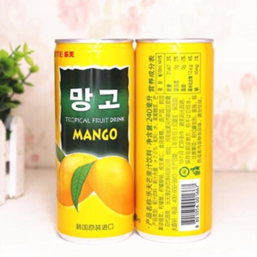 乐天芒果汁240ml*6 商品图0