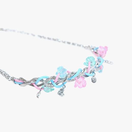 ATELIERSO 22AW果冻系列 果冻翅膀皮绳串珠颈圈 商品图1