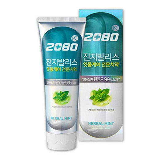 爱敬 2080薄荷清新牙膏120g   商品图0